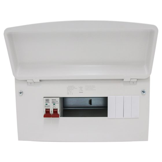 12 Way 100A Metal Consumer Unit