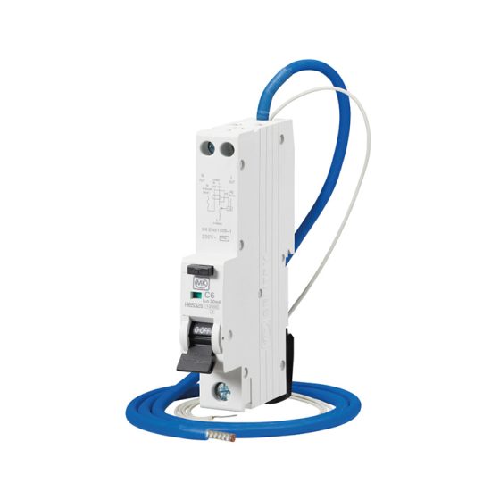 RCBO 6A 230V C CURVE 30MA TYPE AC SINGLE MODULE 10kA