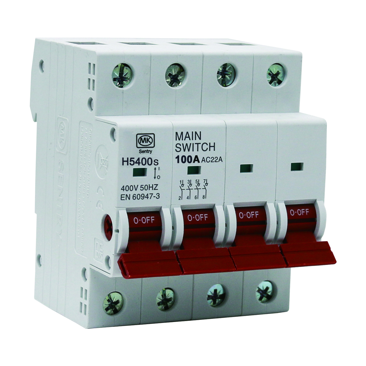 100A 4POLE Isolator Switch Disconnector