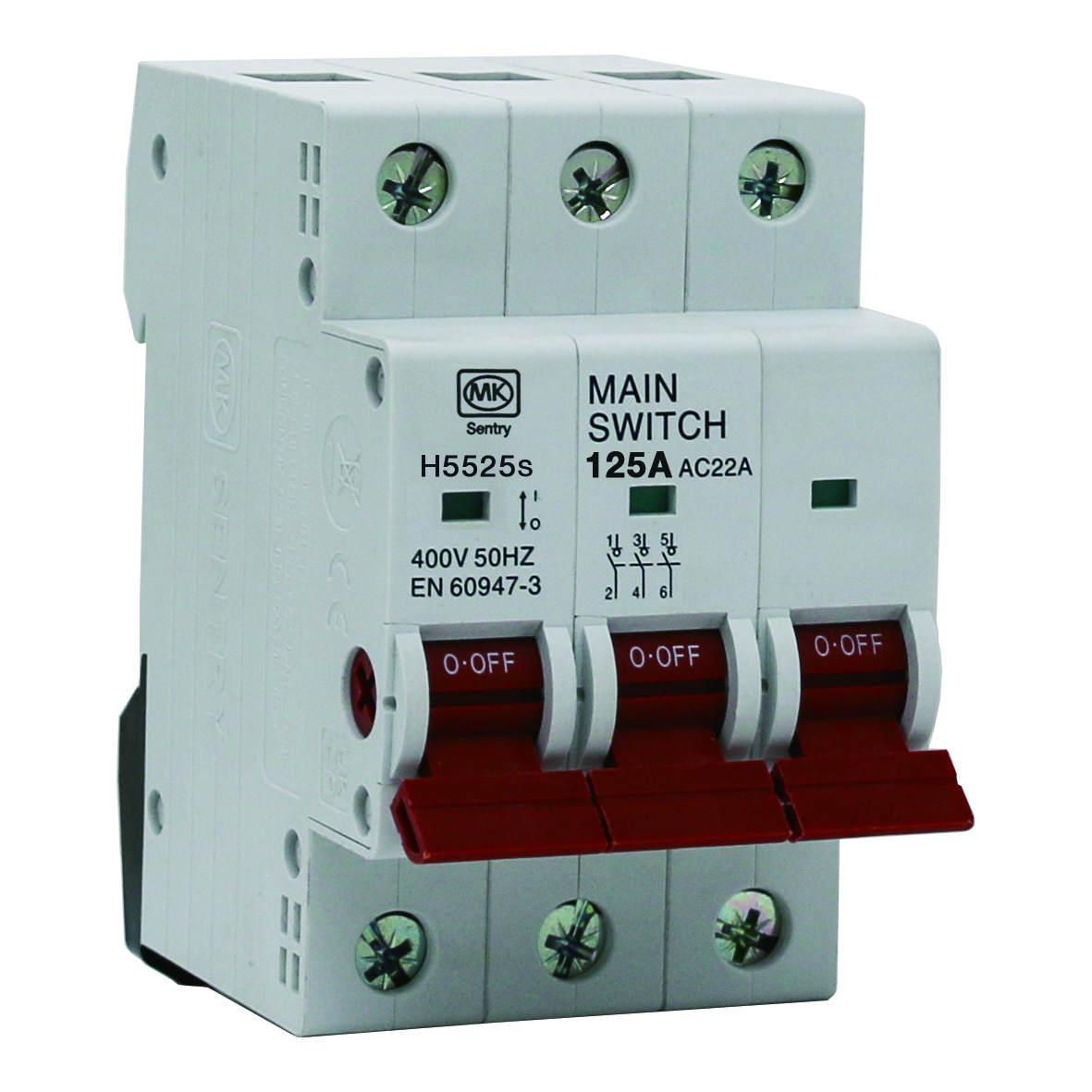 125A TP Switch Disconnector Isolator