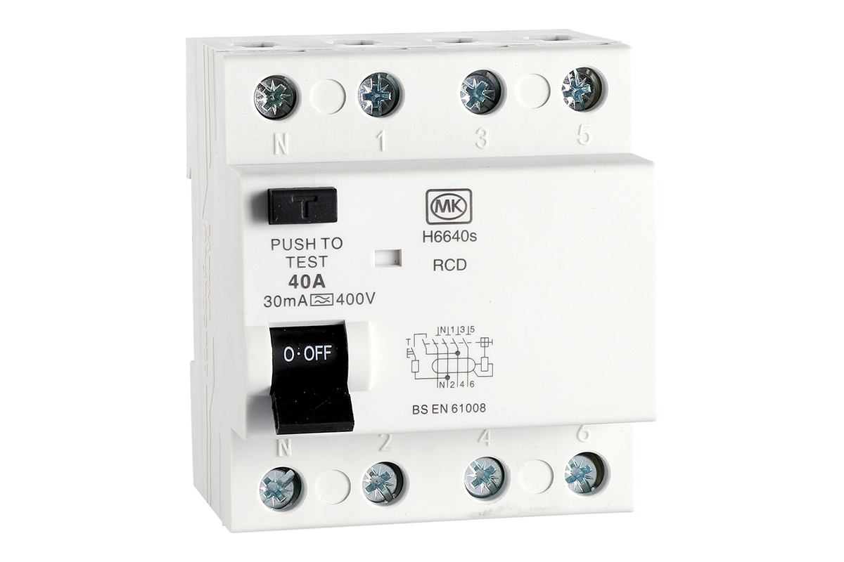 40A 4Module 30mA Type A RCD