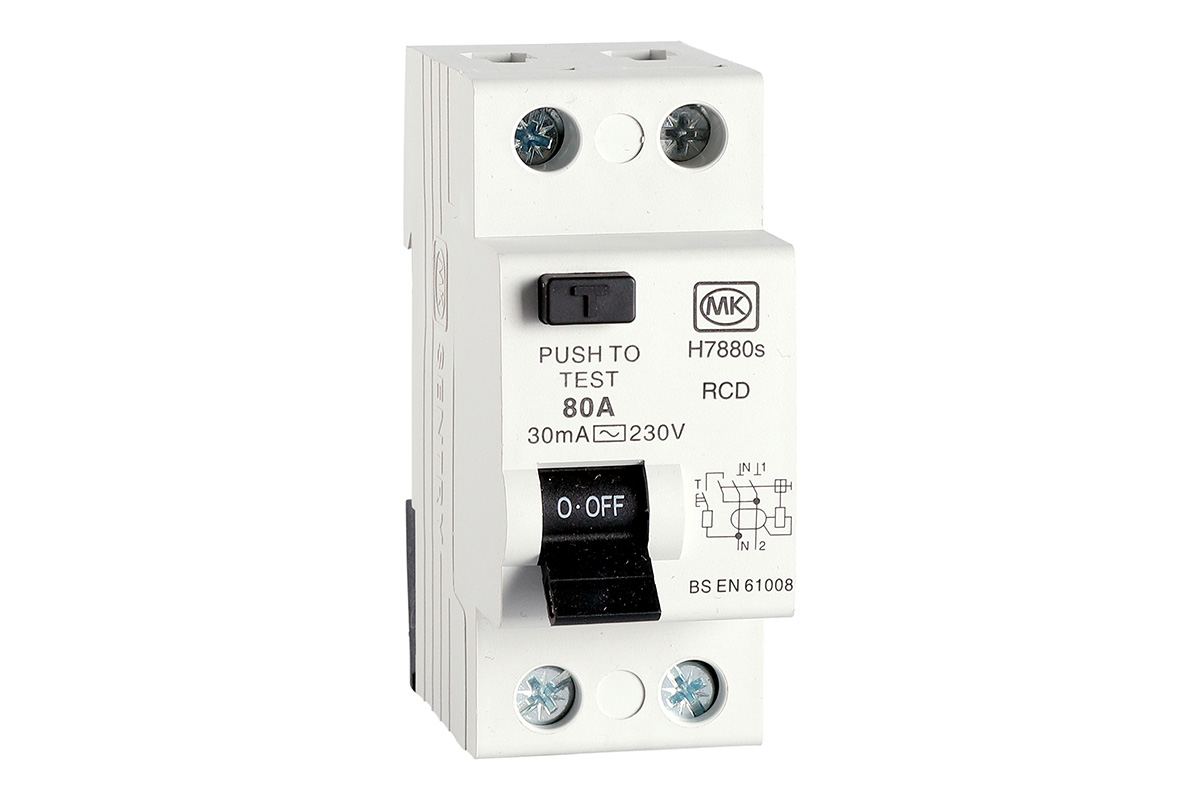 80A 2Module 30mA Type AC RCD