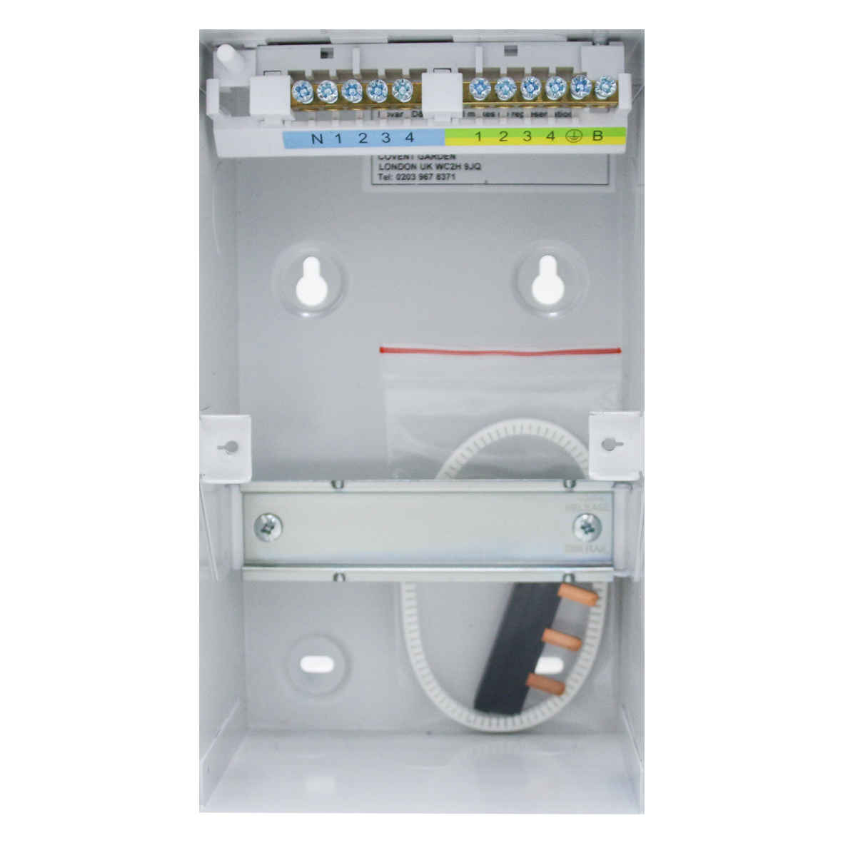 4 Way Metal Consumer Unit - MK CIRCUITPROTECTION