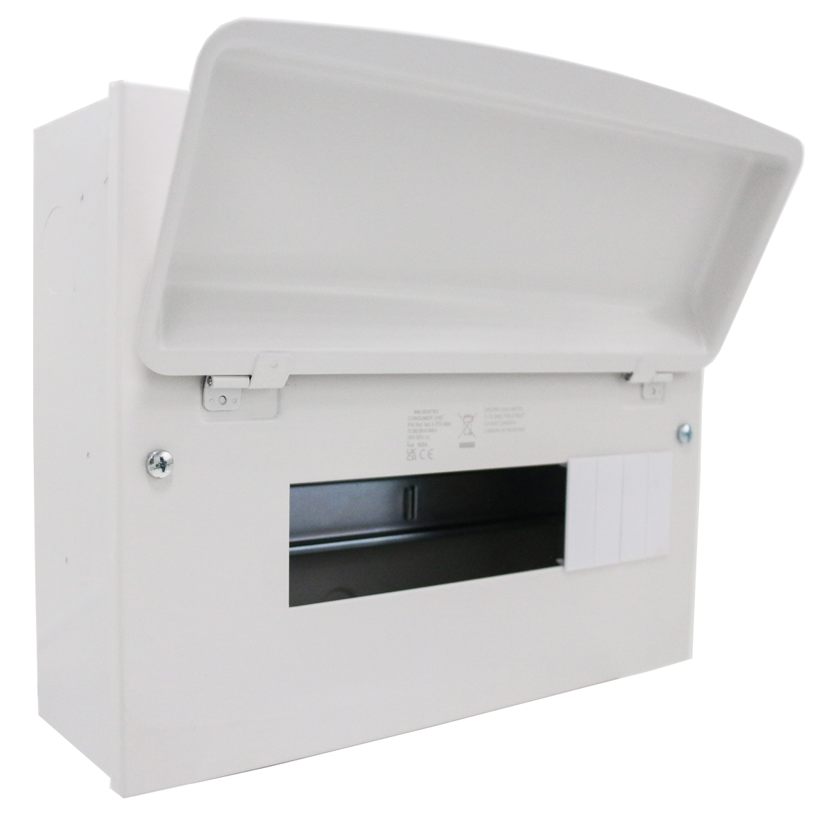 8 Way Metal Consumer Unit - MK CIRCUITPROTECTION