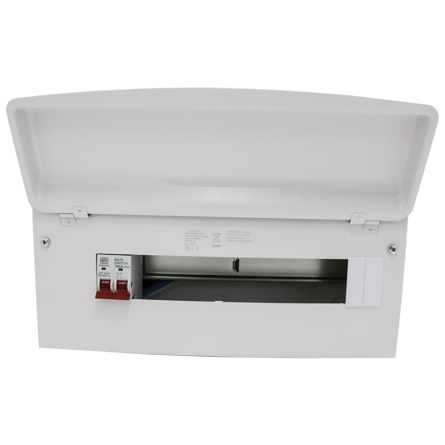 16 Way Metal Clad Consumer Unit